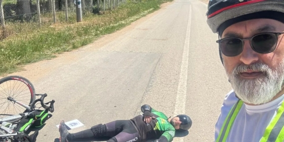 Yenişehir’de Bisikletime Çarparsan Ölürüm Eylemi