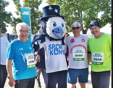 Yenişehirli atletler Konya’da maraton koştular