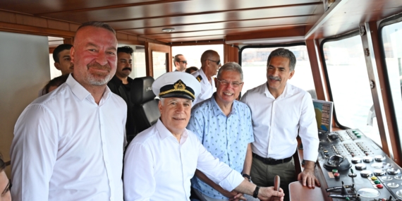 Bursa’da artık denizden de ulaşım var