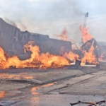 Yenişehir’de, kereste fabrikasında yangın