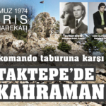 Atak Tepe’de 3 Kahraman