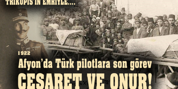 Trikupis’in emriyle! Afyon’da şehit Türk pilotlara tören