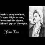 Haftanın Sözü Yunus Emre’den