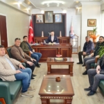 Müteahhitler Başkan Özel’i ziyaret etti