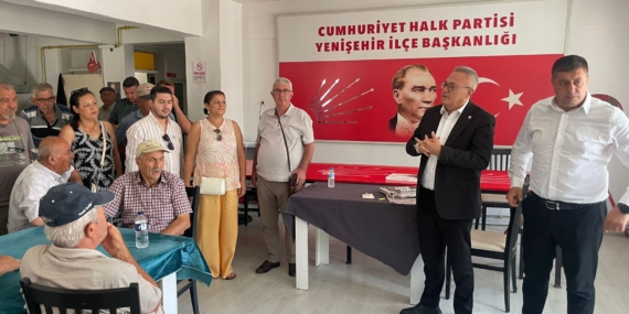 CHP Yenişehir’de Saha Çalışmalarına Başladı