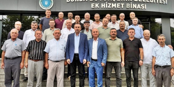 Yenişehirli Muhtarlar Hemşeri Ziyaretinde
