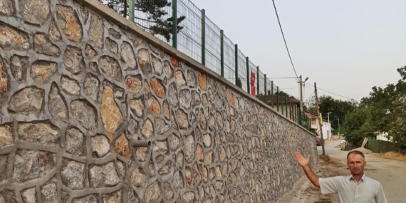 Yıldırım Mahallesine İstinat Duvarı