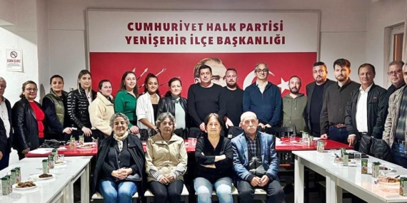 CHP Yenişehir’de Görev Bölümü Yapıldı