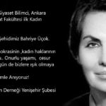 Katledilişinin 35. Yılında Bahriye Üçok