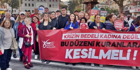 CHP’li kadınlar: Bugün, ‘Yeter artık!’ deme günüdür”