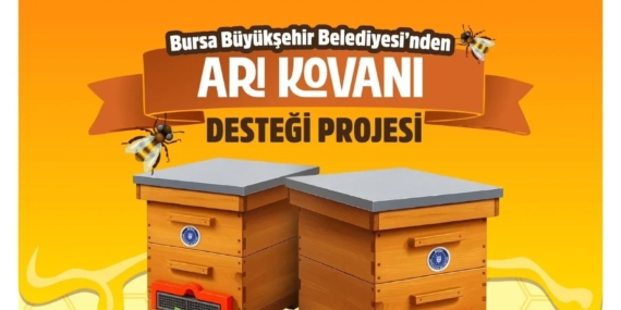 Şimdi de arıcılara kovan desteği