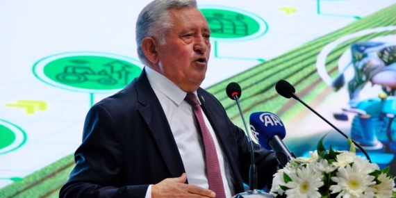 Aktaş Tarım Fuarında Konuştu